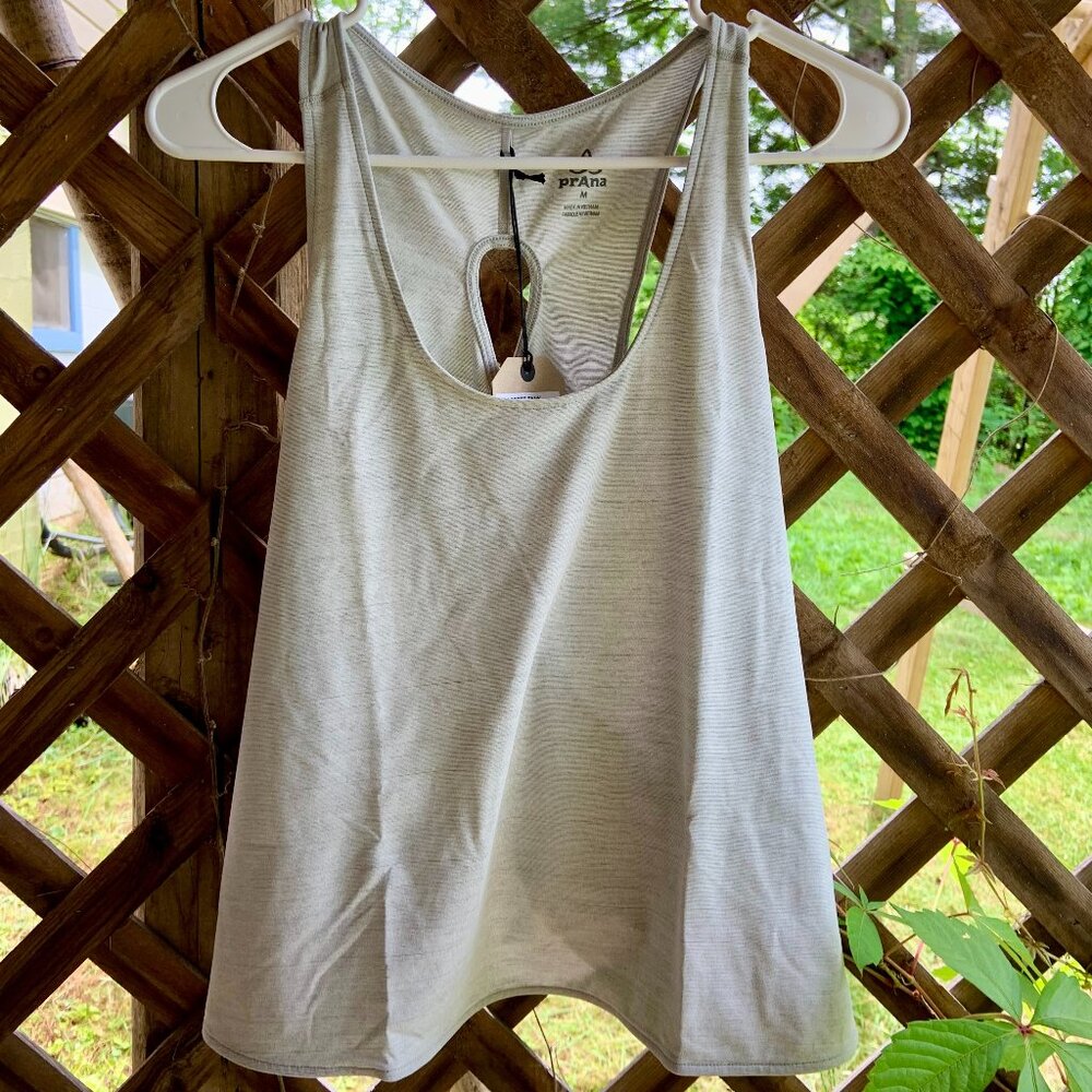 prAna Florette Tank - NWT - Soft White - Size M